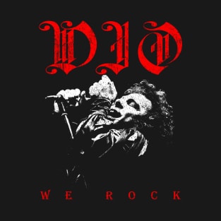 We Rock Ronnie James Retro T-Shirt