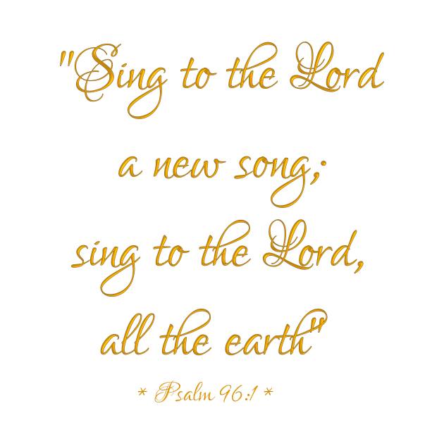 a bible scripture on youth children singing before lord