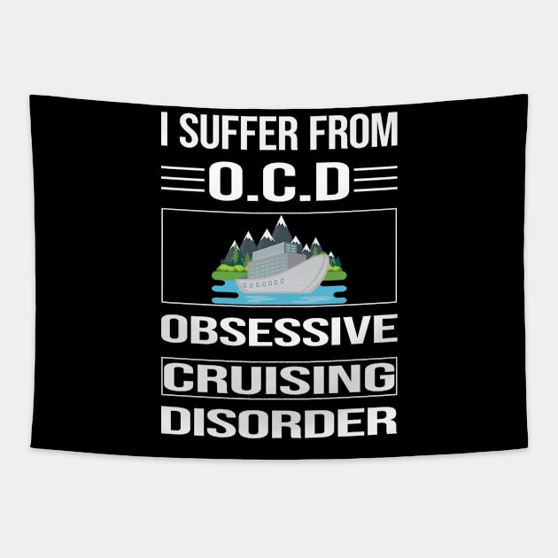 Funny Obsessive Cruising Cruise Tapestry by relativeshrimp