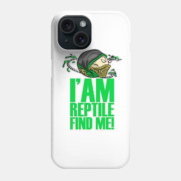 Pop Egg Mortal Kombat Edition : Reptile Phone Case by Leo Pringadhy