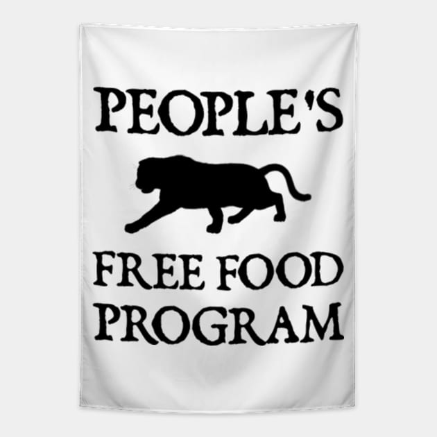 People's Free Food Program Tapestry by  hal mafhoum?