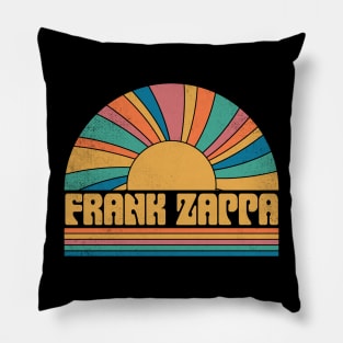 Graphic Zappa Proud Name Distressed Birthday Retro Style Pillow