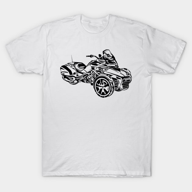 Can Am Spyder F3T - Motorcycle - T-Shirt