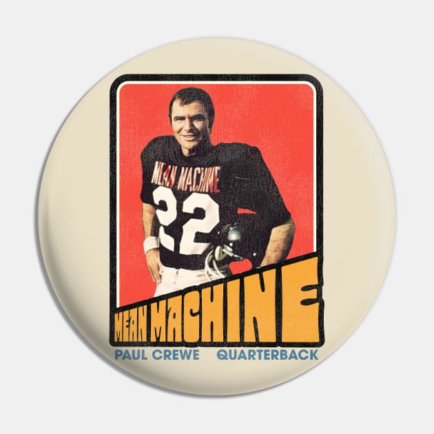 The Longest Yard Paul Crewe Mean Machine Pin by darklordpug