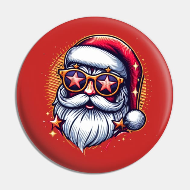 Christmas Santa Popstar embroidery style 17 Pin by fadinstitute