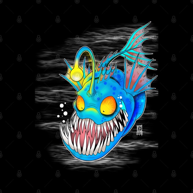 Angler fish of death by Guild New York Clothing