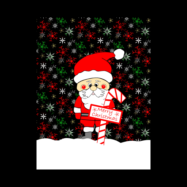 MERRY Christmas Santa Claus by SartorisArt1