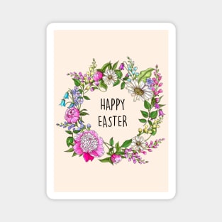 FLORAL EASTER BOUQUET Magnet