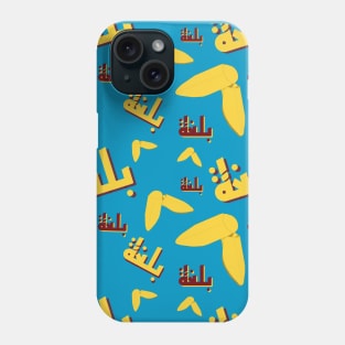 Moroccan slippers Belgha - Pattern Phone Case