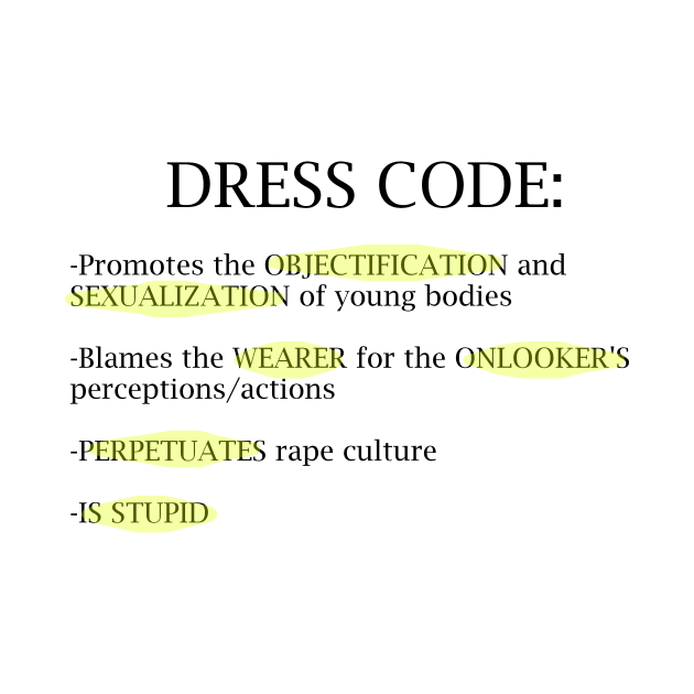 Dress code is Stupid by Spyderchips