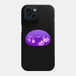 Witch Props (Purple) Phone Case