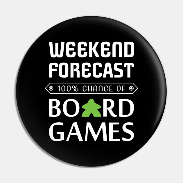 Green Meeple Weekend Forecast 100% Chance Of Board Games Pin by Shadowisper