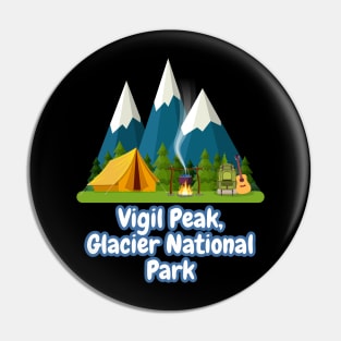 Vigil Peak, Glacier National Park Pin