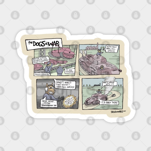 The Dogs of War: Comic #1 Magnet by Siegeworks