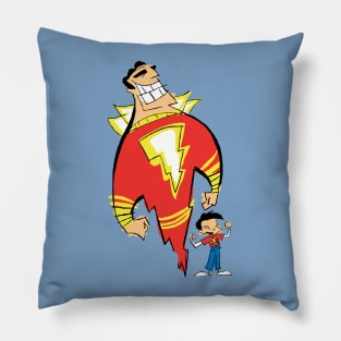 Billy Batson and the magic of Shazam Pillow