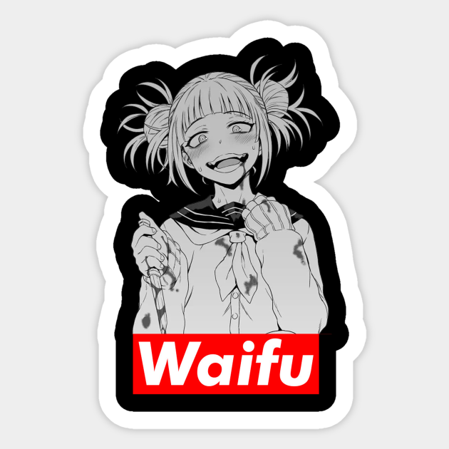 Waifu перевод. Стикеры вайфу. Waifu наклейки. Вайфу надпись.