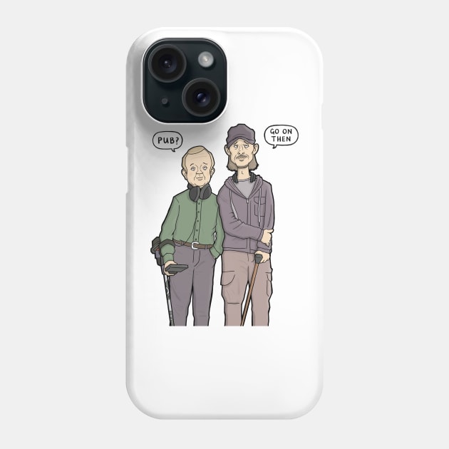 Detectorists Phone Case by CarlBatterbee