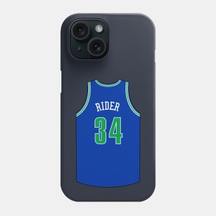 Isaiah Rider Minnesota Jersey Qiangy Phone Case