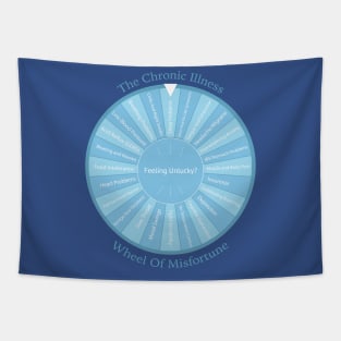 The Wheel Of Misfortune (Chronic Illness) Tapestry