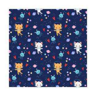 Cats in Space T-Shirt