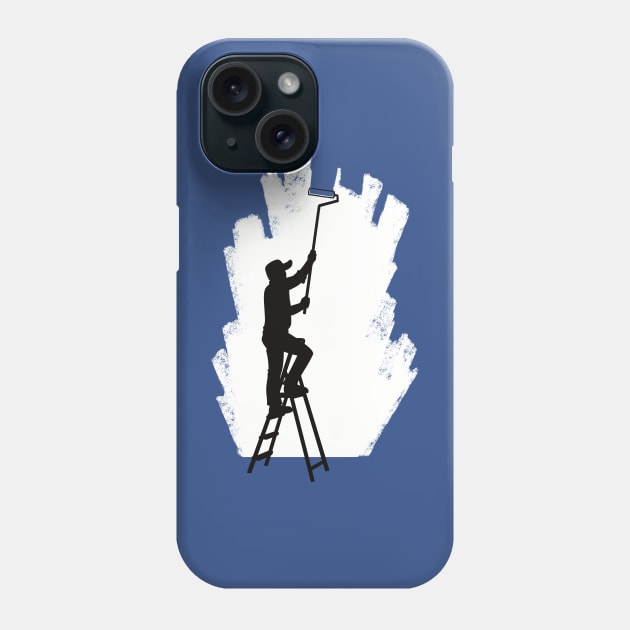 Wall Painter Phone Case by Narwhal-Scribbles