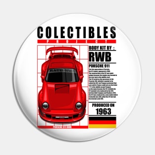 RWB PORSCHE 911 -RED Pin