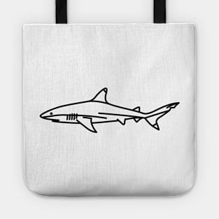 Black Tip Reef Shark Tote