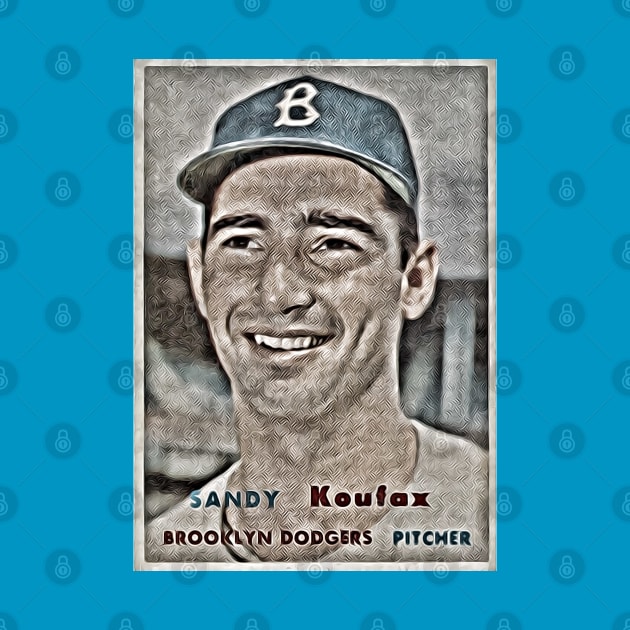 Sandy Koufax: 1957 Flashback Champs by flashbackchamps