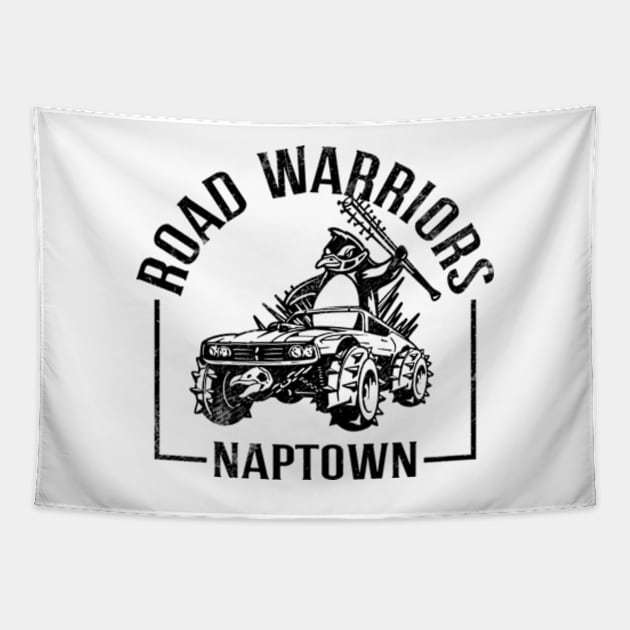 Naptown Road Warriors Tapestry by justin moore