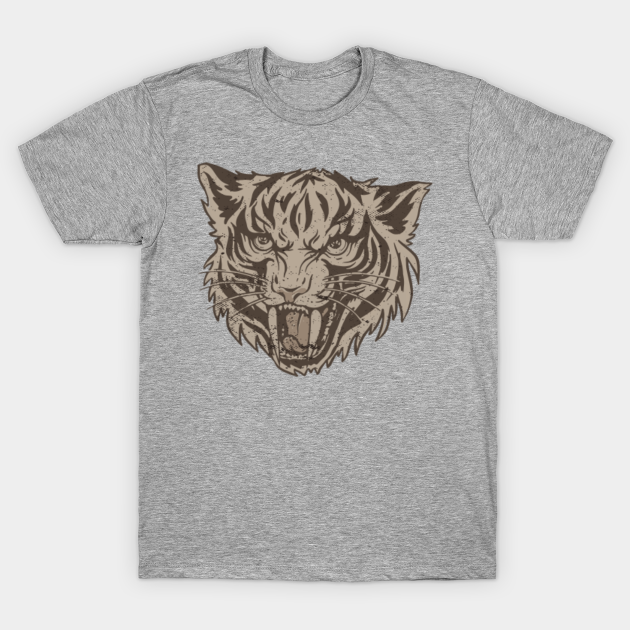 Sabertooth Tiger - Sabertooth Tiger - T-Shirt | TeePublic