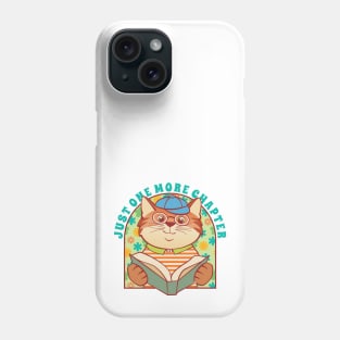 Just One More Chapter Boy Phone Case