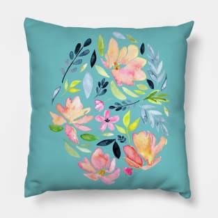 Never Enough Flowers Pillow