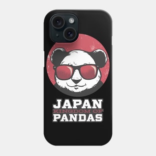 panda with Japanese style Phone Case