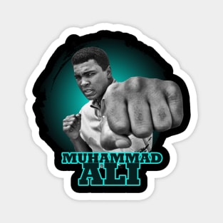 Muhammad Ali action Magnet