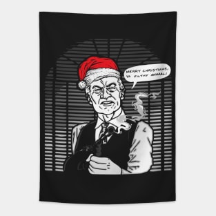 Merry Christmas, Ya Filthy Animal! Tapestry