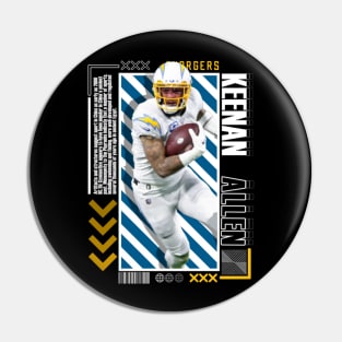 Keenan Allen Paper Poster Version 10 Pin