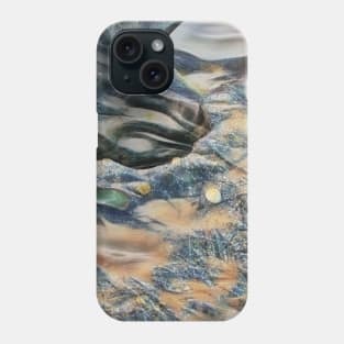 Abstract fabulous beach rocks Phone Case