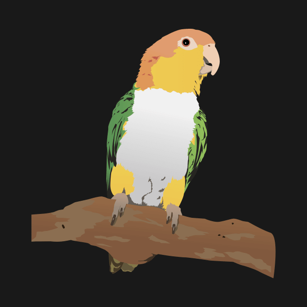 Caique Parrot by NorseTech