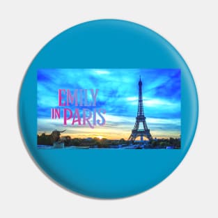 Eiffel Tower: Emily in Paris Title Card [Season 3] Pin