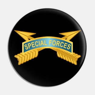 Special Forces Tab w SF Branch wo Txt Pin