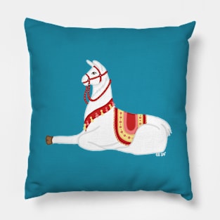 Boho Llama Pillow