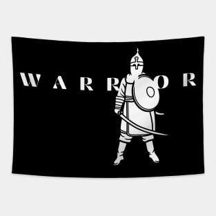 Armored Medieval Warrior Tapestry