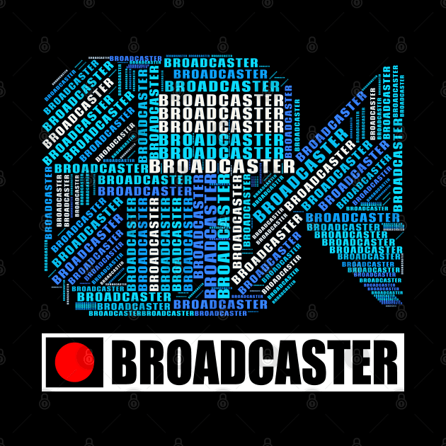 Amusing Broadcaster Artwork by BaronBoutiquesStore