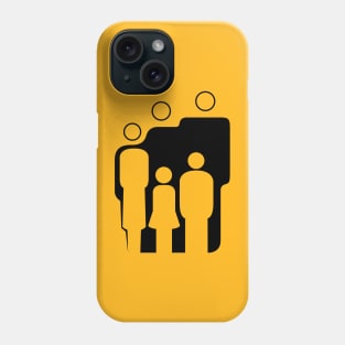 Family & Friends (Black) Phone Case