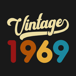 1969 Vintage Gift 51nd Birthday Retro Style T-Shirt