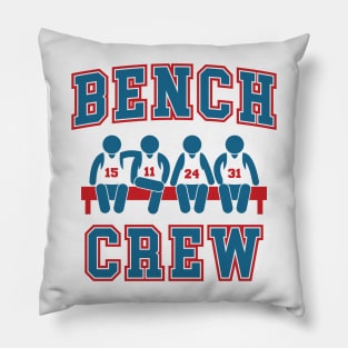 Bench Crew - Funny Basketball Pillow