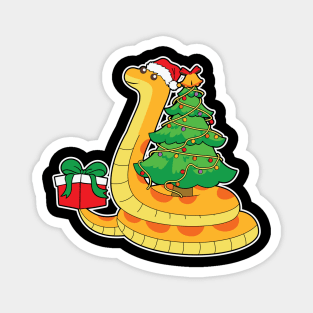 Snake Christmas Tree Reptile Xmas Snake Lover Christmas gift Magnet