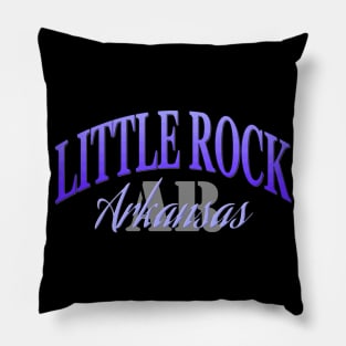 City Pride: Little Rock, Arkansas Pillow