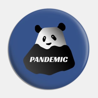 Pandemic Panda (royal blue) Pin