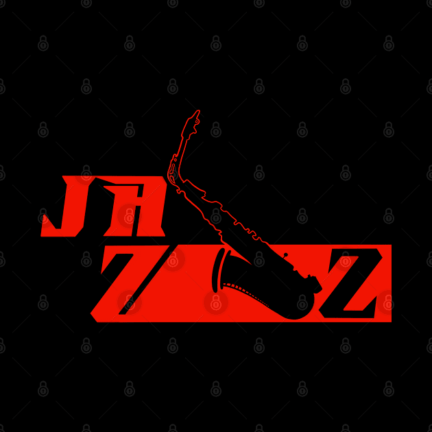 Jazz with saxophone by Designs by Romeo